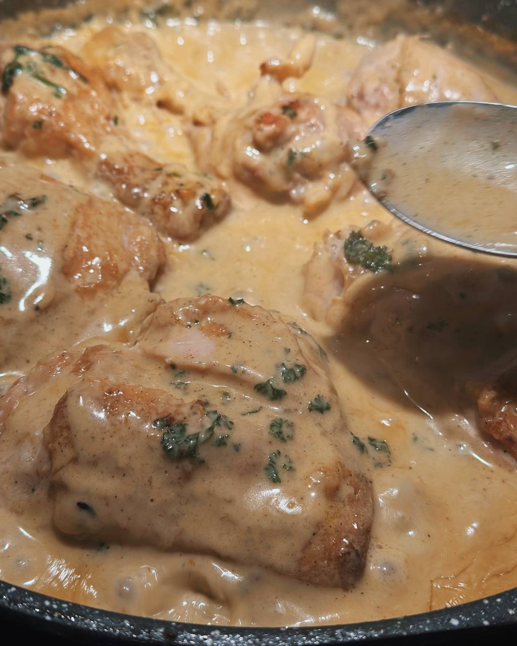 Курица Чкмерули