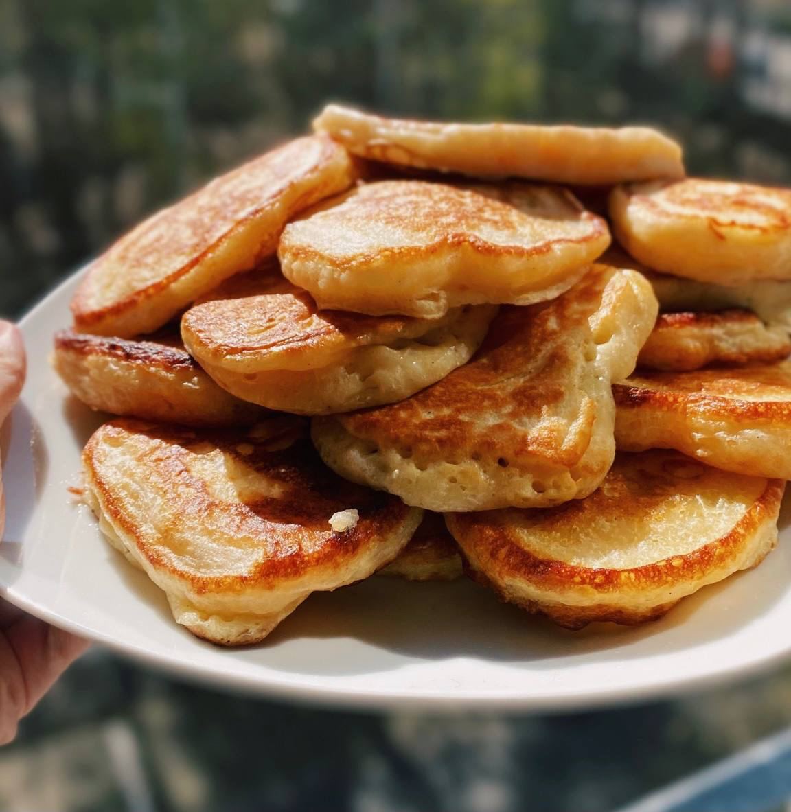 Пышные оладушки