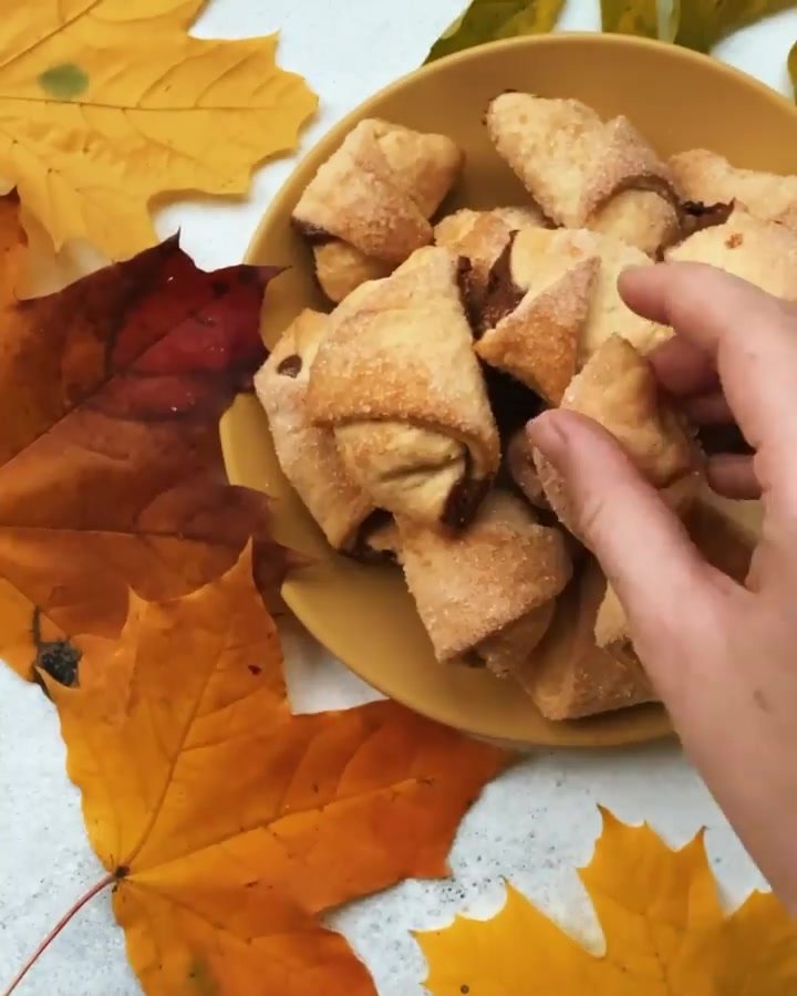 Рогалики с разными начинками