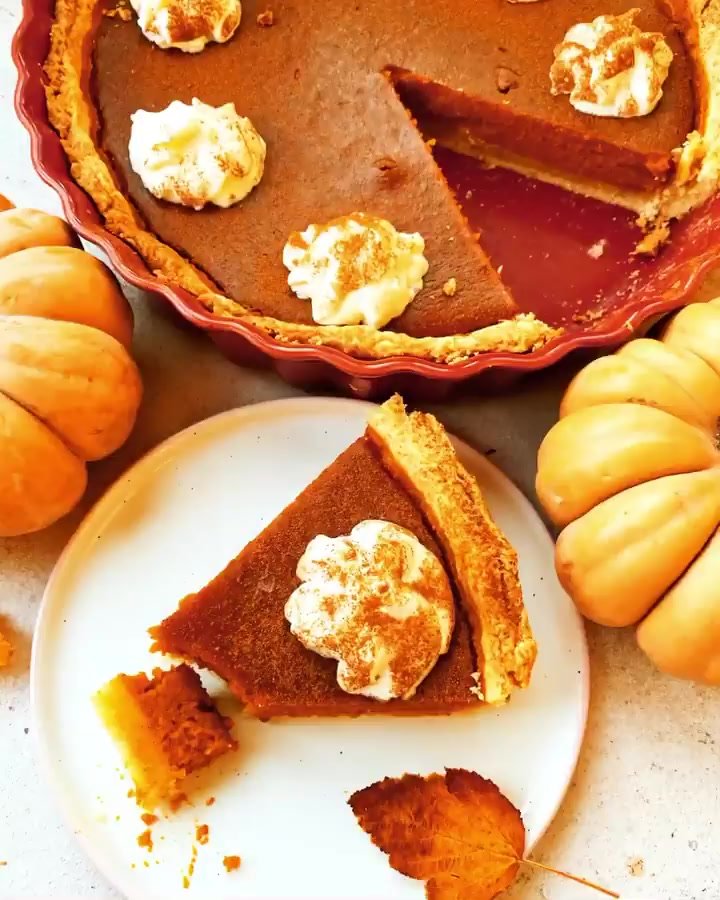 Тыквенный пирог (Pumpkin pie)